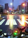 Tokyo early rainy moning